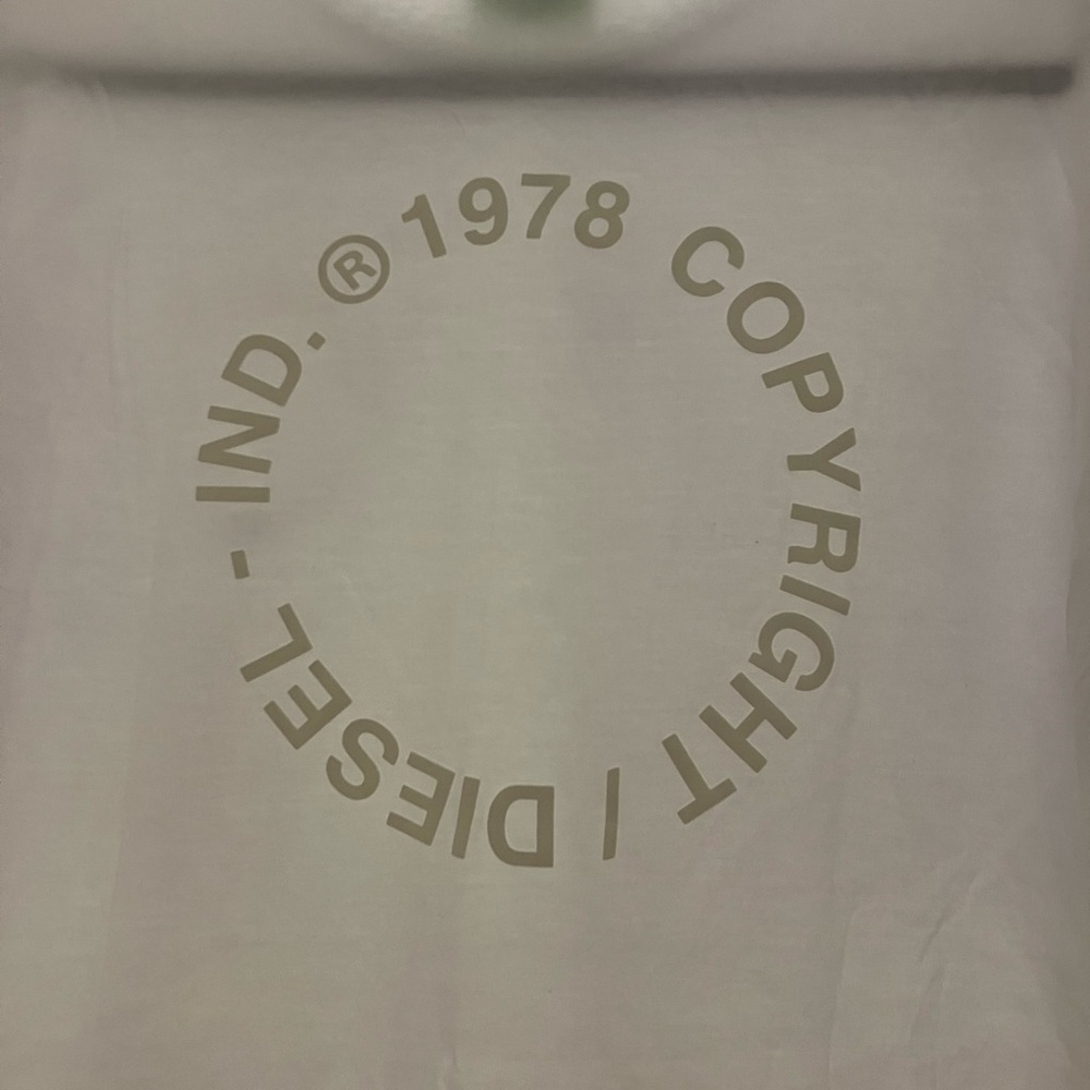 Diesel Beige Graphic Tee